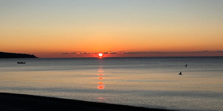 Sunrise, sunrise.
